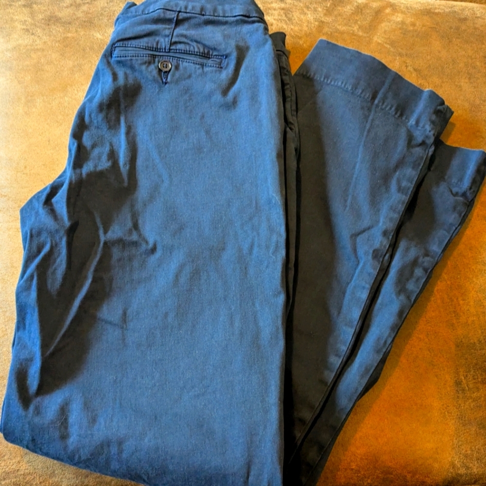 Lila Ryan Wide Leg Giselle Pants (Navy) Size 10